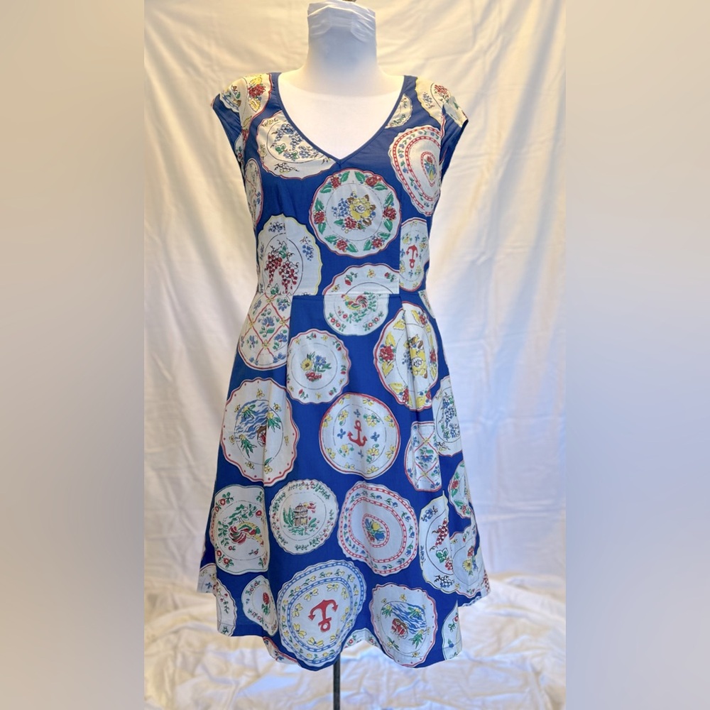 Boden Fit and Flare Dress